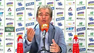 Fuertes declaraciones de Jorge Luis Pinto hacia su colega Lucas González, DT de #AguilasDoradas