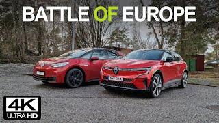 Megane E-Tech vs VW ID.3 - Let's test REAL range, acceleration and noise