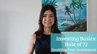 Doubling Your Investment | The Rule of 72 | Investing Basics Series Part 1