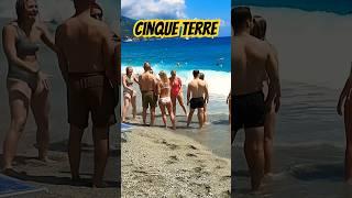 7 second Italian Beach walk in the famous Cinque Terre area of Italy  Italian Summer  #beach