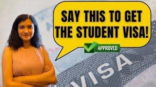 Visa Officers love hearing these phrases! #studentvisa
