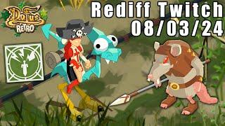 Aventure de Zéro en Iop monocompte - On cherche où XP - Rediff live PVM Dofus Retro - 08/03/24