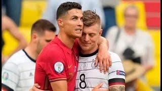 RONALDO AND KROOS MEET AGAIN AT EURO 2020 AND PROVIDE A SHOW