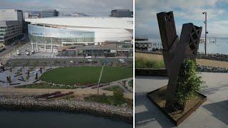 Here's a look at new $32 million San Francisco park featuring old Bay Bridge steel beams