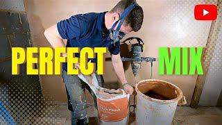 Get The Perfect Plaster Mix 5 Minutes FLAT...(Plastering Crash Course)