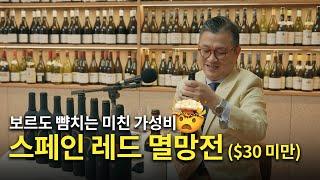 스페인 레드와인 멸망전!!!
