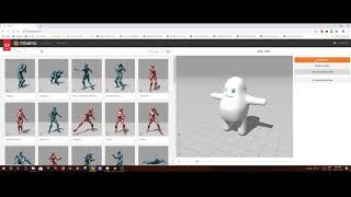 Blender 2.8 Importando personaje con esqueleto Mixamo