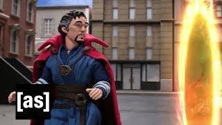 Doctor Strange Leaves the Portal Open | Robot Chicken | Adult Swim