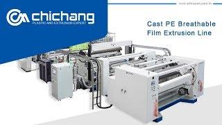 Breathable Film Machine | PE Breathable Film Making Machine | Cast Film Line | Chi-Chiang Machinery