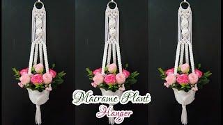 How To Make A Macrame Plant Hanger || DIY Tutorial Macrame