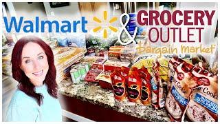 Large Grocery Outlet and Walmart Weekly Grocery Haul | Family of Five