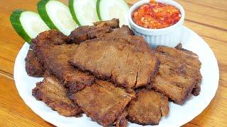 Super Empuk, Enak dan Lezat!! Resep Gepuk Empal Daging Sapi