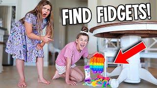 WHO CAN FIND THE MOST FIDGETS WINS MYSTERY PRIZE!! | JKREW