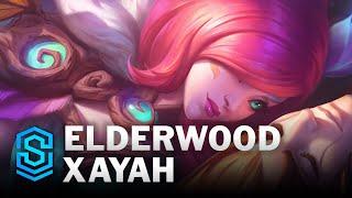 Elderwood Xayah Skin Spotlight - League of Legends