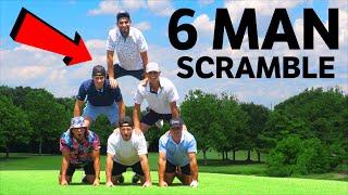 Our First 6 Man Scramble in Months! | Good Good Golf