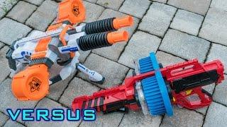 [VS] Nerf Rhino-Fire vs. BoomCo Colossal Blitz | Which is Better?!