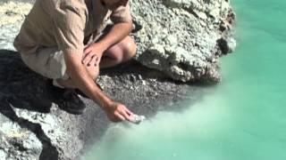 Ijen Acid Lake and Sulfur flows