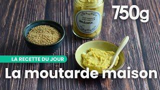 Recette de la moutarde maison - 750g