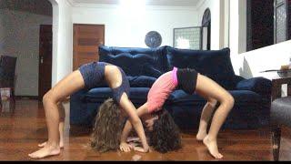 Desafio da yoga com a minha melhor amiga️