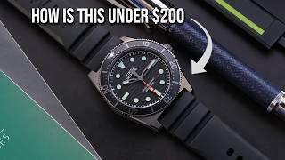 Best Dive Watch Under $200 - Deepwater Reef 200 by TIMEX - Stainless Steel Sapphire