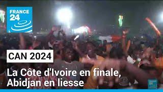 CAN 2024 : Abidjan en liesse après la victoire de la Côte d'Ivoire en demi-finale de la CAN