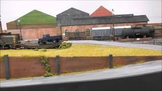 1:43 scale RC Morris on Lord Street Depot loading ramp - Test