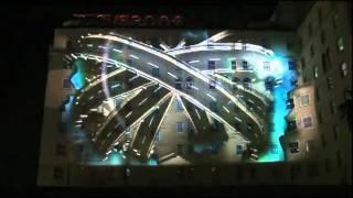 LD Systems - Earth Night 2011 Lexus CT Hybrid - 3D Projection Mapping - Hollywood, CA