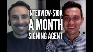 Interview-$10,000 a month notary signing agent-in his 3rd month!! (Colorado)