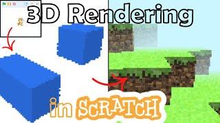 How to Make a 3D Game in Scratch | Minecraft in Scratch E1