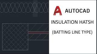 How to draw isolation hatch in AutoCAD?_(batting line type)