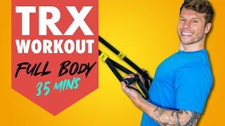 Build Muscle in 35 Minutes - Beginner TRX Workout