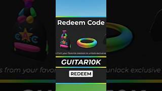UGC LIMITED CODES MAKER NEW NEON BACKPACK GUİTAR UGC CODE TOTAL 10K COPY #roblox #activity
