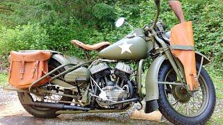  Harley-Davidson WLA 42 - Военный Мотоцикл "Валуй" !