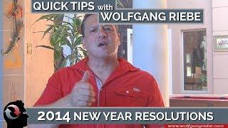 New Year Resolutions: Quick Tips with Wolfgang Riebe