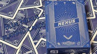 Daily deck review day 214 - Blue Nexus playing cards By Penguin Magic