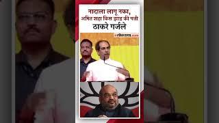 Uddhav Thackeray Speech:  अमित शहा किस झाड की पत्ती है - उद्धव ठाकरे