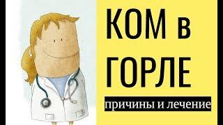 Ком в горле – что это? Причины и лечение