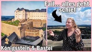 So viele Fails !!!!  Bastei, Burg Stolpen, Feste Königsstein und Kaffeewetten | PrimaDina