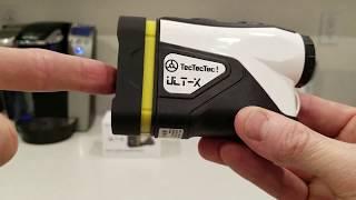 TecTecTec ULT-X Golf RangeFinder With Slope, Vibration, Flag Seeker Review - Best Golf Rangefinder