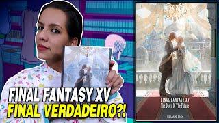 O VERDADEIRO FINAL DA HISTÓRIA?! | FINAL FANTASY XV - THE DAWN OF THE FUTURE BOOK UNBOXING#05