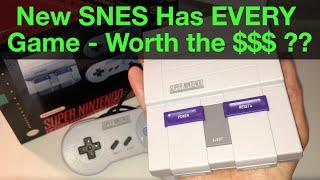 NEW Super Nintendo Has EVERY SNES Game - Is It Worth the Money??