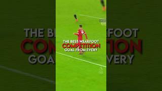 The best weak foot goal from every competition | part 1