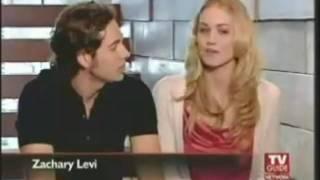 Zachary Levi and Yvonne Strahovski TV Guide 411 Part 2