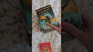 so many percy jackson books #percyjackson #booktok #pjo