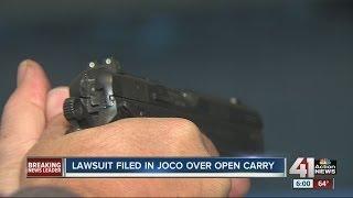 Lawsuit filed in Johnson Co., Kan., over open carry