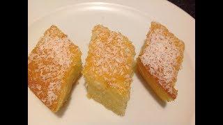 Basbousa with Coconut