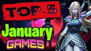 NFT TOP 5 JanuaryFree Games 2025ETH BNB IMX