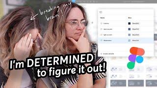 Trying Figma variables for the first time  *breaking my brain*