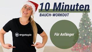 Weihnachtsbauch wegtrainieren: 10-Minuten Anfänger Bauch-Workout für die Festtage