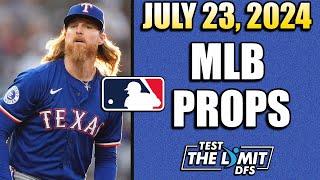 Top 5 MLB Player Prop Pricks for Prizepicks | Tuesday 7/23/2024 | Win Big Today!